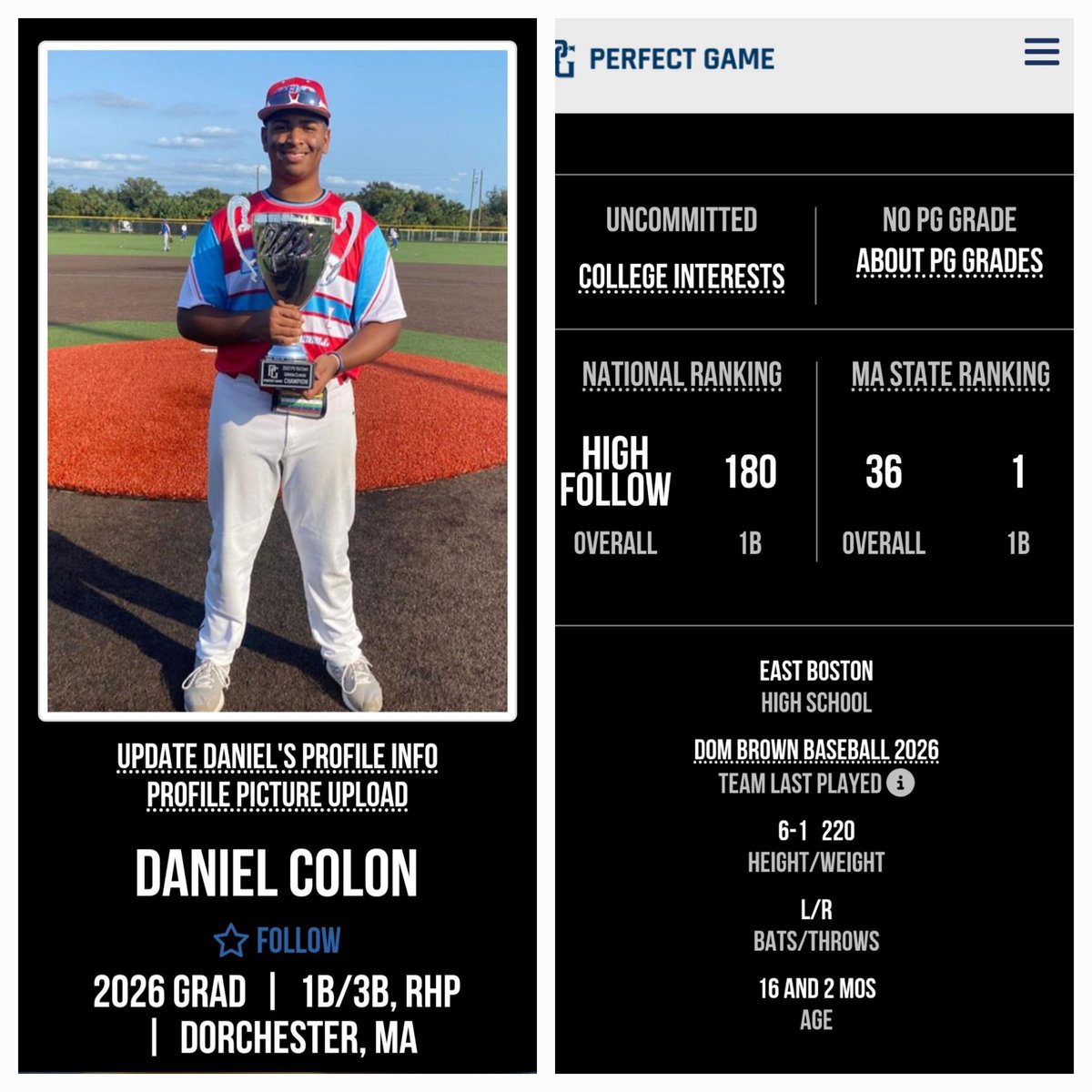 Keep it working hard my stud🙏🏾 ⚾️🔥✌🏾💪🏾