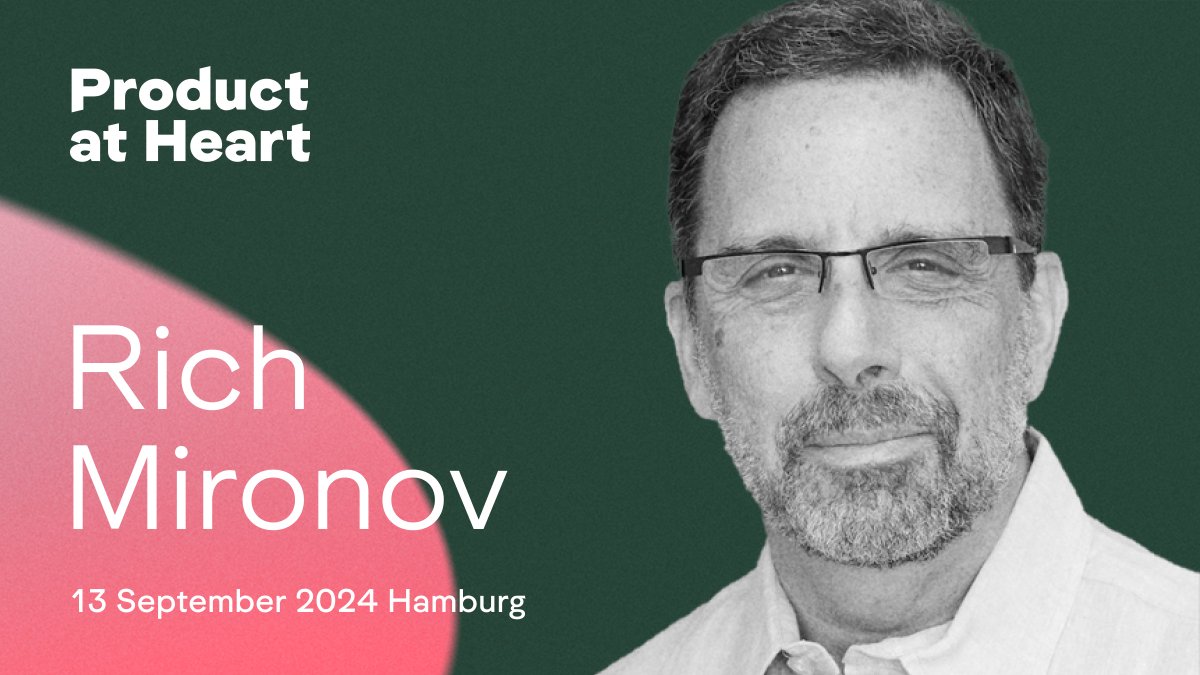 Let's start 2024 with a great announcement for our conference in September: We are really happy that <a href="/RichMironov/">Rich Mironov</a> will help us navigate challenging conversations with his talk 'Money Stories: Talking with Non-Tech Execs in Their Native Language'. productatheart.com/speakers