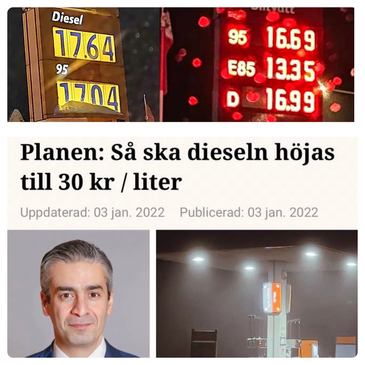 S snart: ”Låga energipriser är klassisk S-politik men samhällsklimatet och SD omöjliggjorde en seriös energipolitik och debatt.”