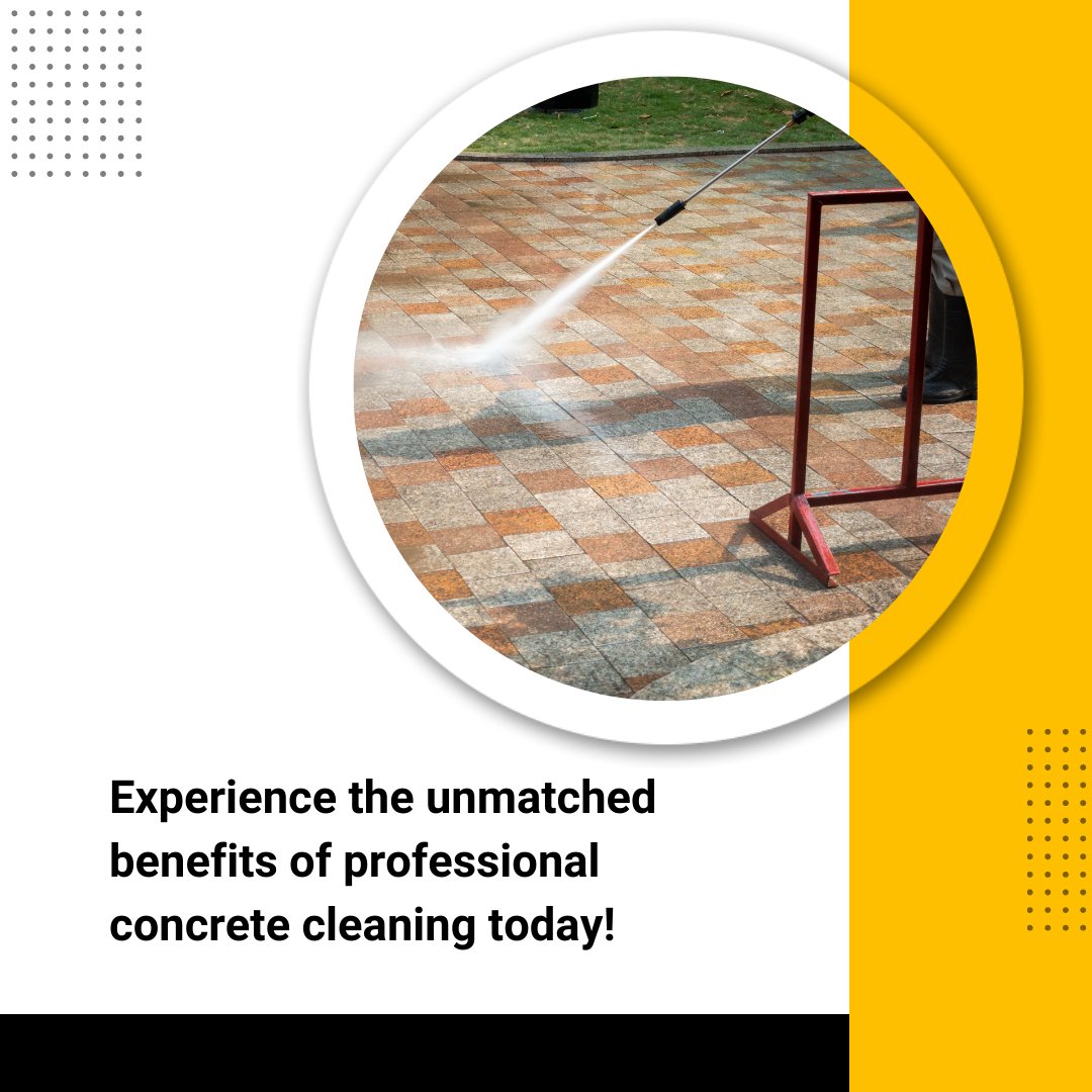 Cleaning3k's tweet photo. Enhanced Concrete Aesthetics: Professional concrete cleaning eliminates persistent contaminants, restoring the surface's brightness for a visually appealing look.
#ConcreteCleaning #AestheticAppeal #ProlongedLifespan #SafetyEnhancement #EnvironmentalResponsibility #CostEffective https://t.co/4e5mMLPONY