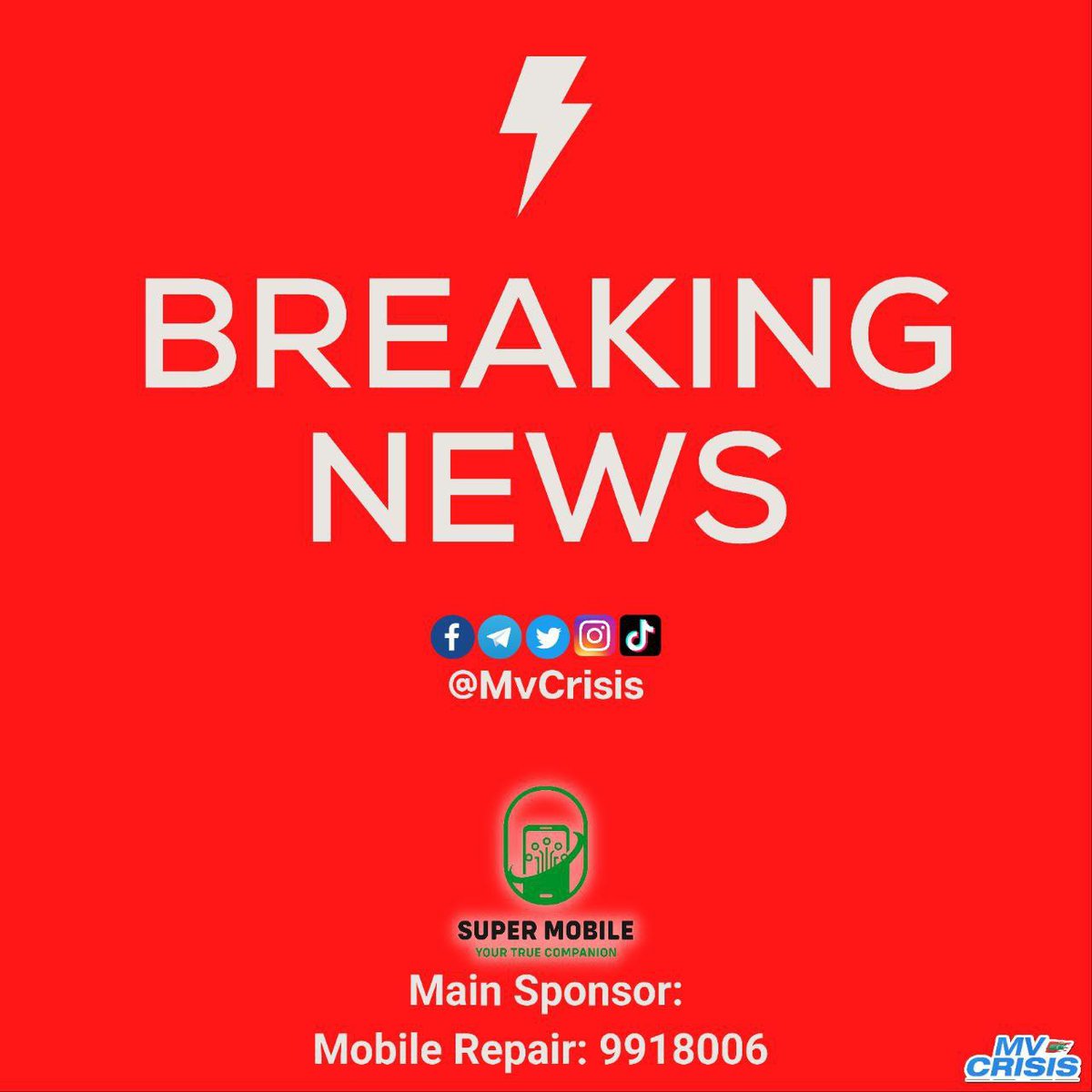MvCrisis's tweet photo. 🚨#Breaking: Vee vaudhaa ehgothah kuree sarukaarun nimmi flat thakuge registry mi feshey hafthaa ge therey havaalu kuran fashaanan: Raees @MMuizzu 

https://t.co/KQKquqBlRq https://t.co/GKDNnmVOoG