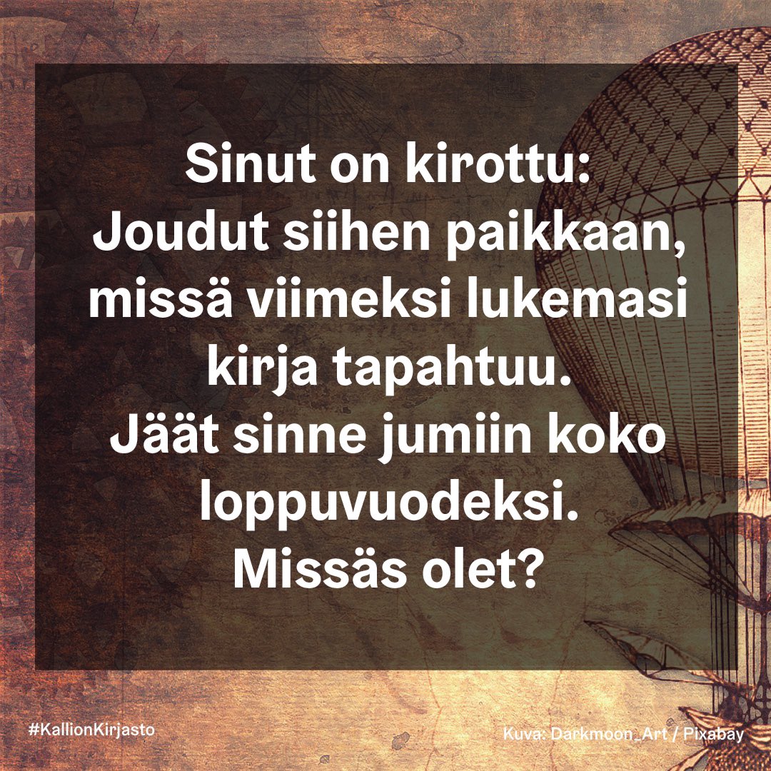 Kallion Kirjasto tweet media