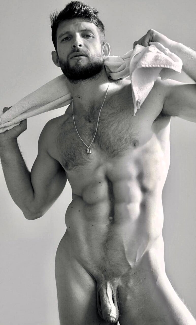 Konstantin Resch with intense gaze