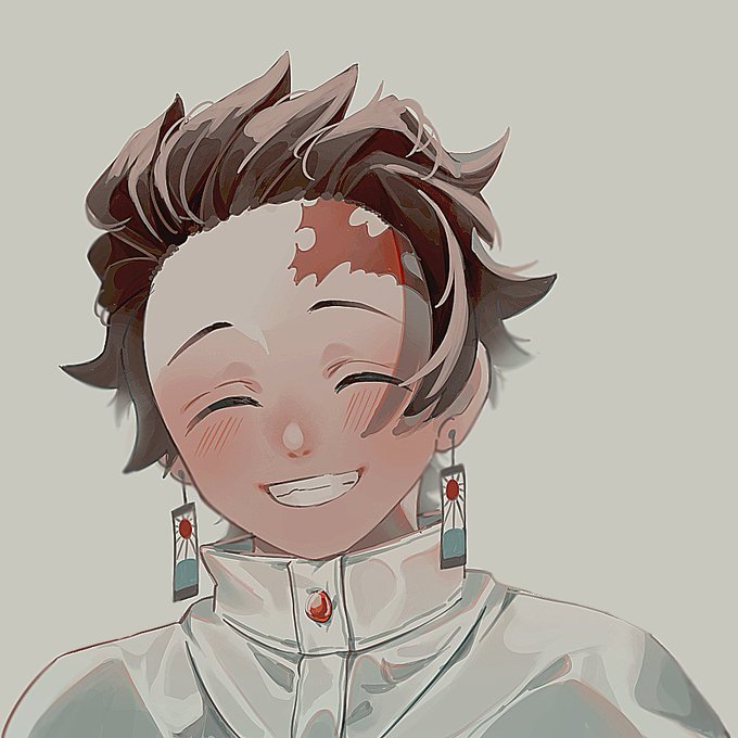 「kamado tanjirou closed eyes」Fan Art(Latest)