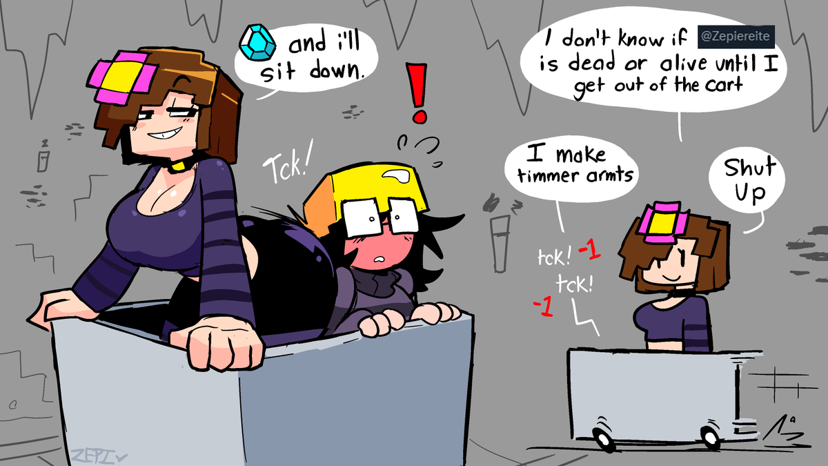 Zepiereite's tweet photo. more stupid jenny minecraft posts https://t.co/5szMpqzLjs