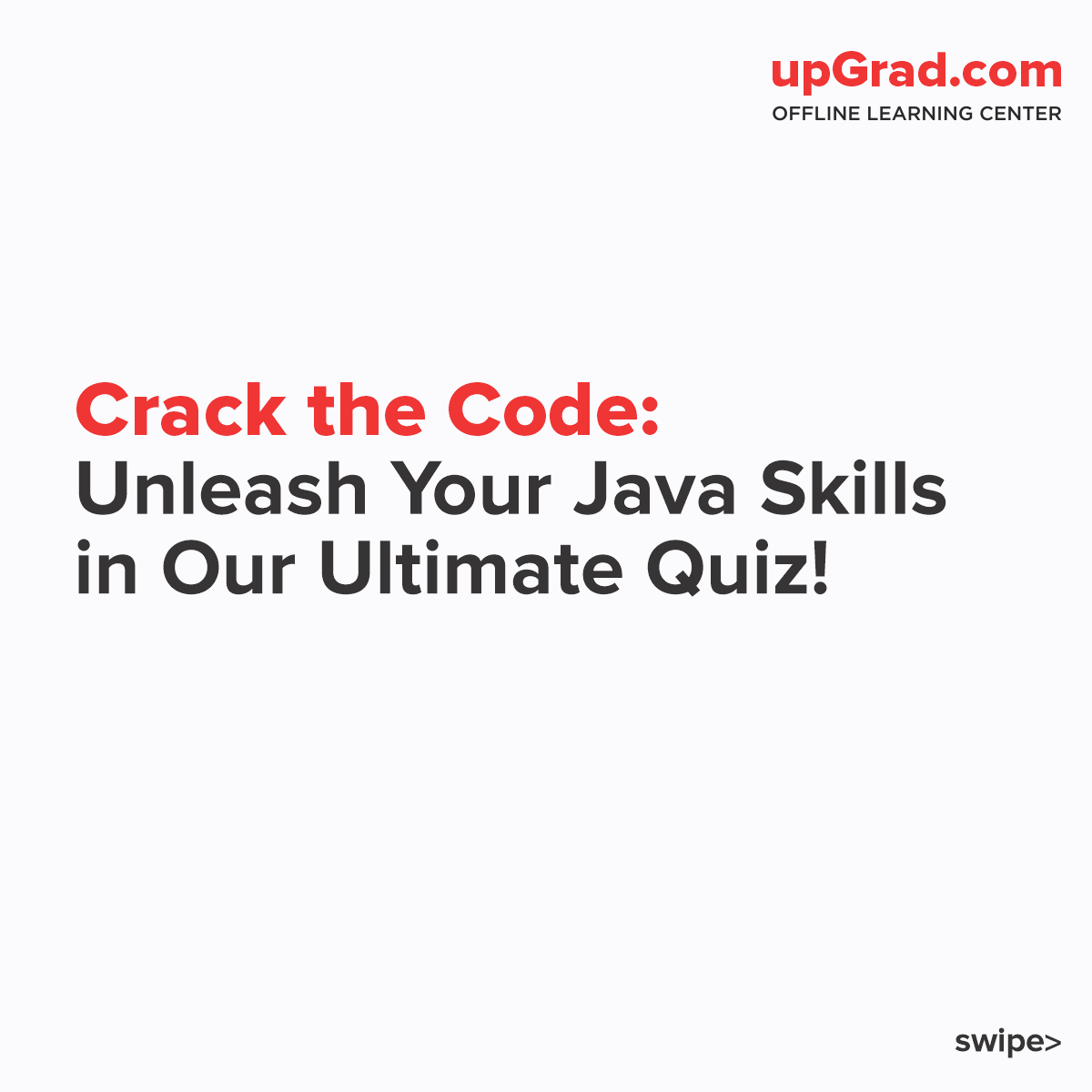 upGradOffline's tweet photo. Crack the code!
Let us know the answer!
.
.
.
..
.
.
#TechChoices #CareerDecisions #PuneTech #DataScienceCareer #SoftwareDevLife #PuneStudents #TechEducation #FutureInTech #CareerPathways #PuneLearning #DataVsSoftware #TechDecisions https://t.co/vIeP68DRxB