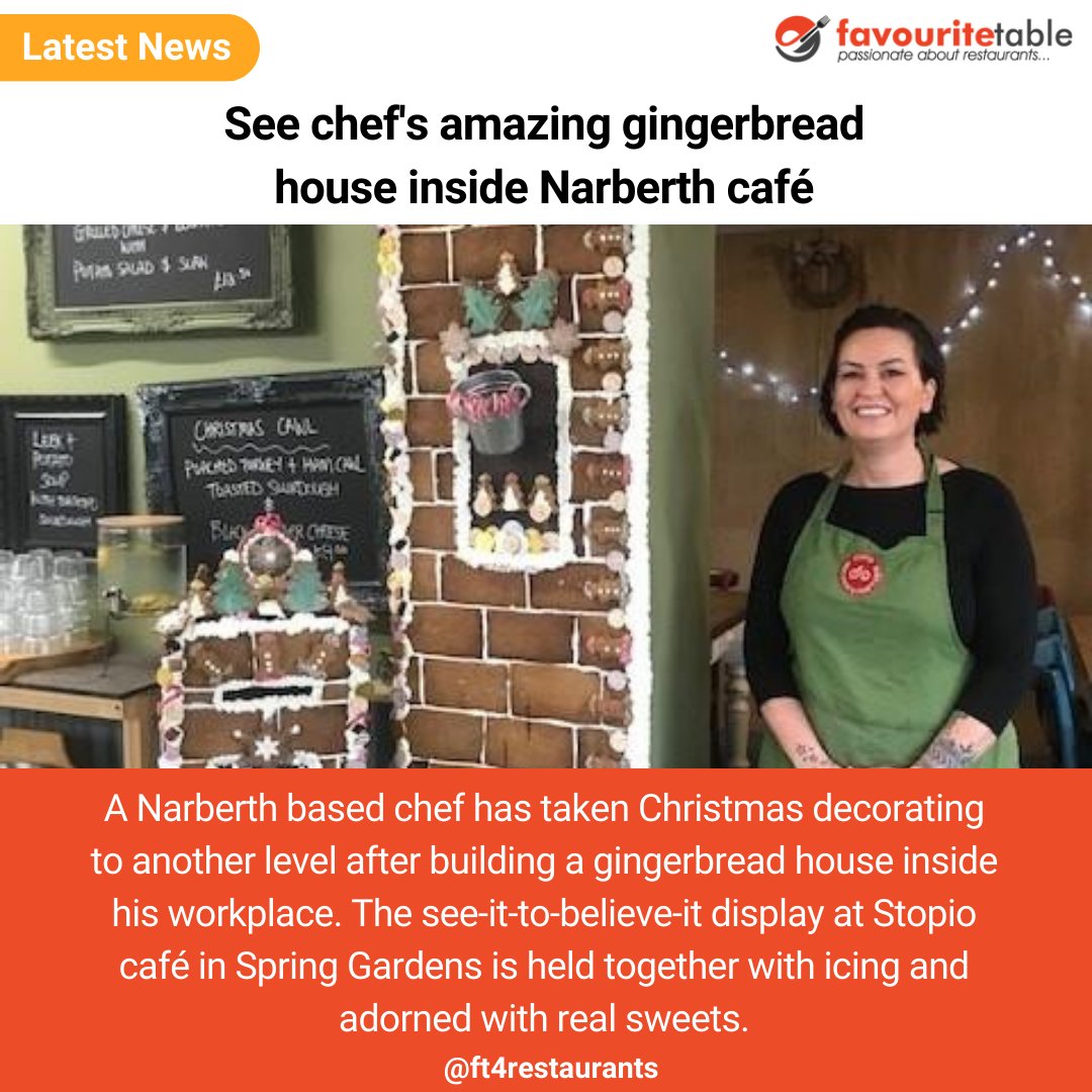 ft4restaurants's tweet image. It’s the work of head chef Karl Jones-Hughes, he was the executive pastry chef at the Celtic Manor Resort and was part of the Welsh national culinary team.

#tablebookings #uknews #tablemanagement #finedining #foodservice #localrestaurant #Restaurantmanagement