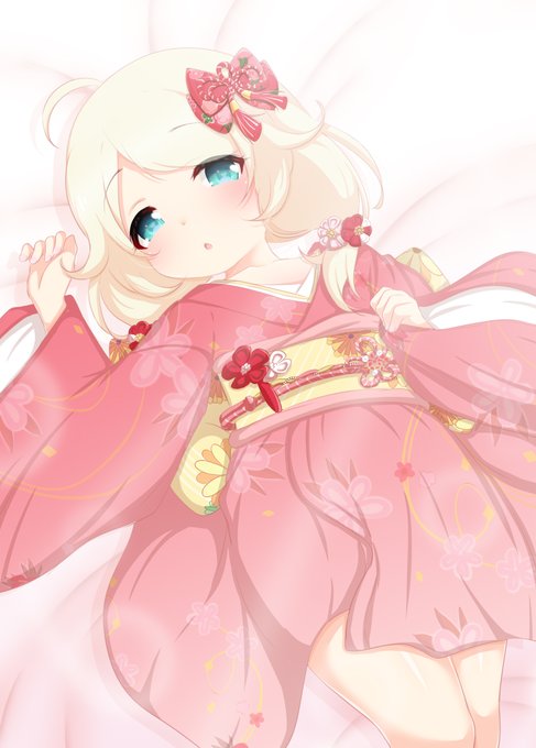 🌸🌸🌸こずえ「ふわぁ…あけおめーめー…?」🐏🐏🐏 #遊佐こずえ