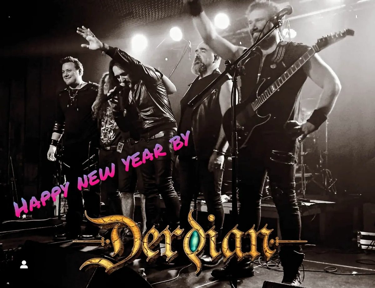 Derdian wish you a fantastic 2024!!!
2023 was an year of renewal  which saw the birth of 'New Era pt.4' and the entry of two new traveling companions on our journey. Let's hope for 2024! Thank you for support!
#happynewyear #powermetal #heavymetal #derdian #epicmetal #lifeonstage