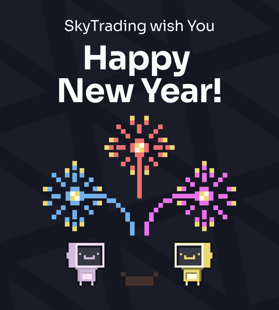 Happy New Year!
#skytrading #NewYear2024 #NewYear