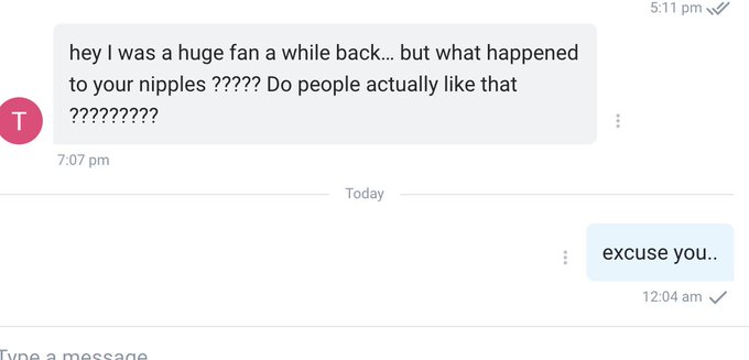 BLOCKED...rude af https://t.co/1xAXX2LZ5J<a href="/tag/mvsales"class="tags"><span>#mvsales</span></a>