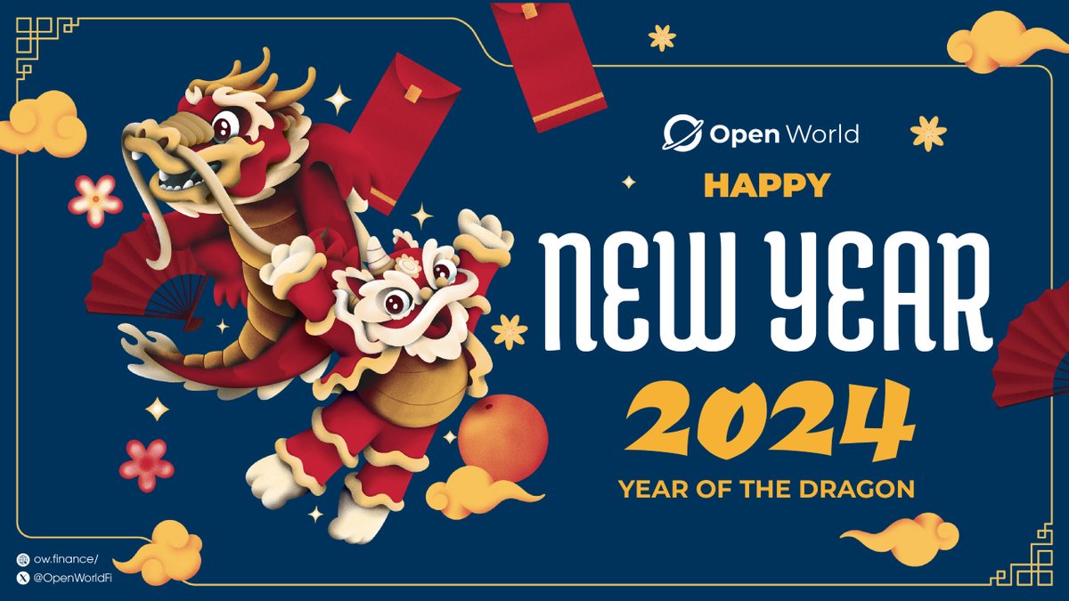 OpenWorldFi's tweet photo. Welcome to 2024! 🎉
✨ Get ready for the launch of OpenWorld, packed with exclusive features.
Let's kick off the New Year with excitement! 👀
#OpenWorld #DeFi #Mainnet #LFY https://t.co/I8chA7j25o