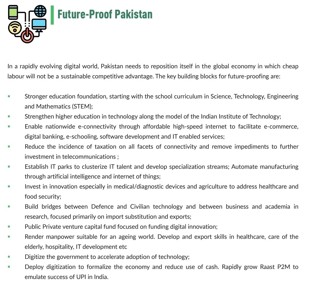 Some important recommendations made by <a href="/ThePBC_Official/">The Pakistan Business Council</a> to help strengthen the digital economy, focusing both the digitalization of payments and the widespread adoption of broadband.

The following 3 policy interventions can facilitate improved access to education, healthcare,