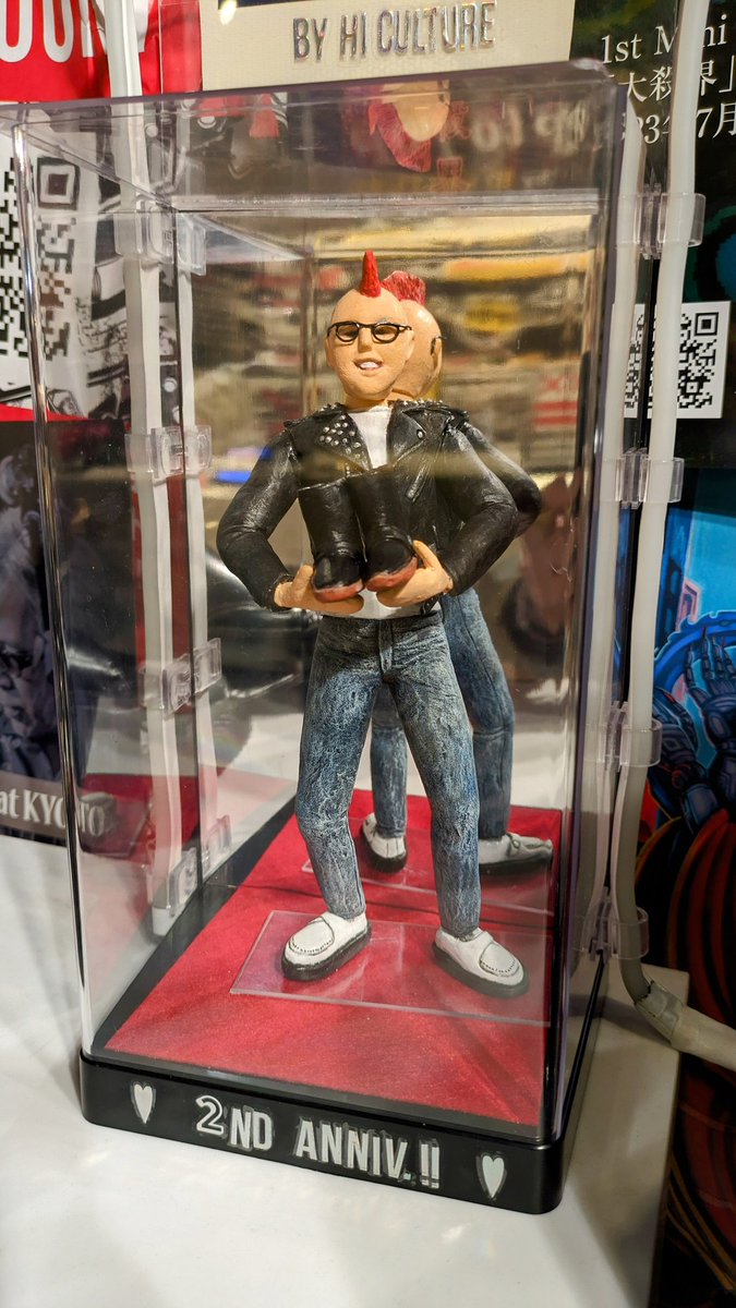 hataboh1985's tweet photo. ビリケンさんが、2周年記念にオリジナルでフィギュアを作ってくださいました‼️
めちゃめちゃ嬉しいです❣️

1周年記念の絵も嬉しかったですが、まさかのフィギュアには感動しました‼️
本当にありがとうございます🙇‍♂️ https://t.co/a28IS1TKNX