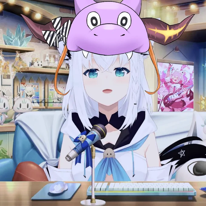 #白上配信素材 