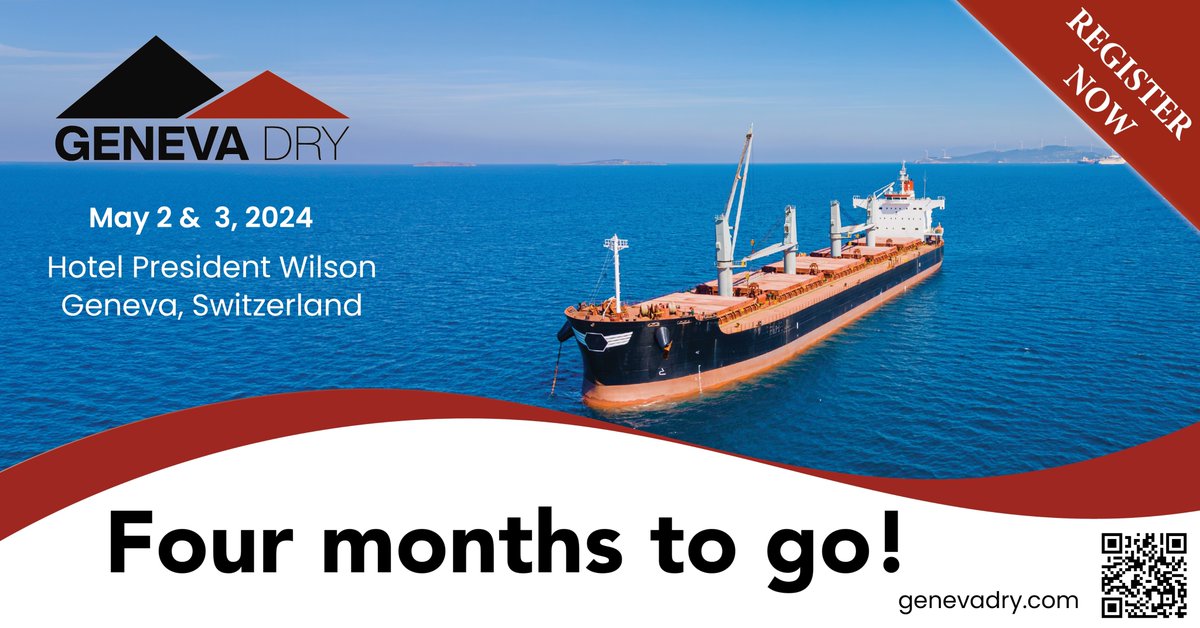 Join over 100 companies attending Geneva Dry in May. There are just four months to go! Book at genevadry.com.