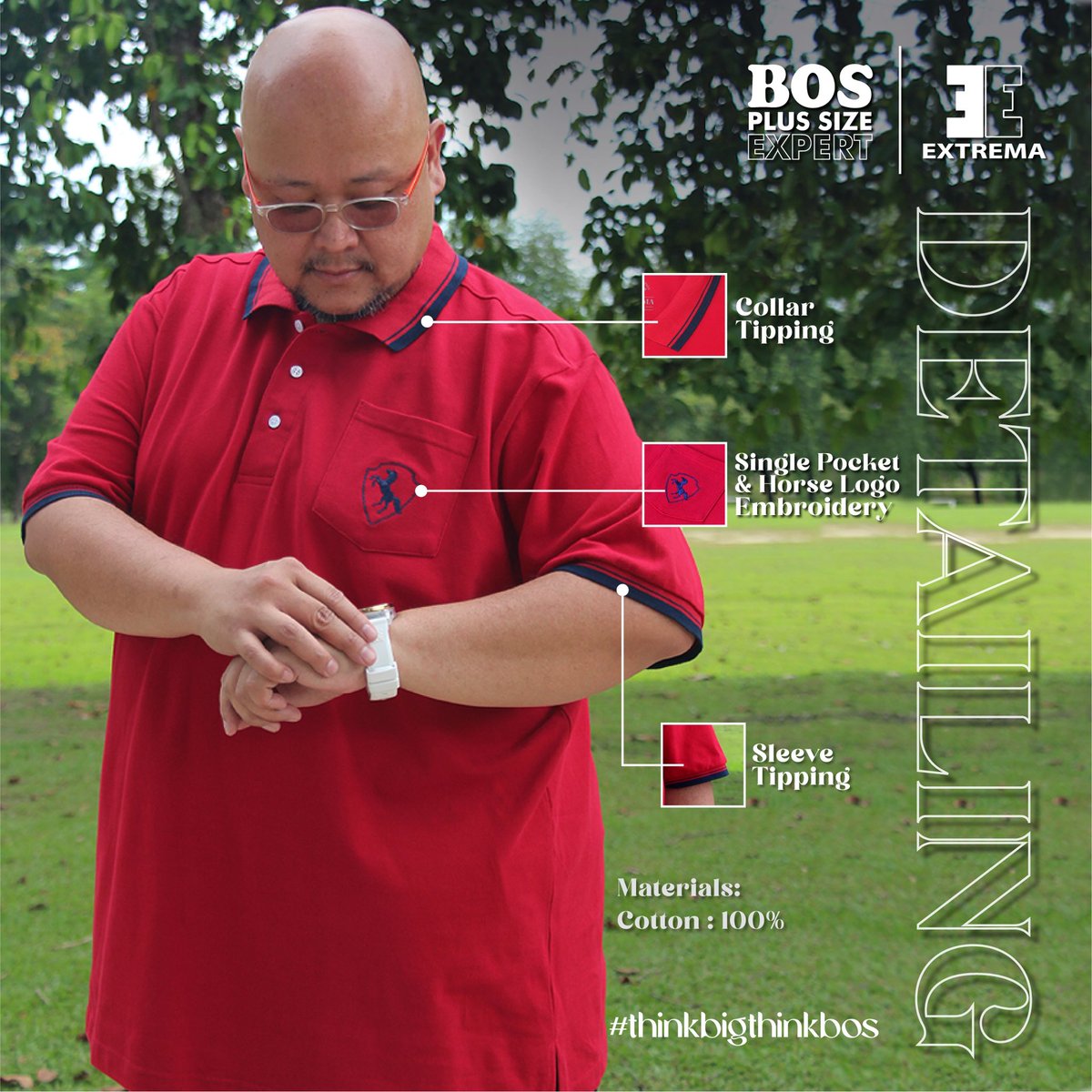 onestopbig's tweet photo. Stand out with confidence in this unique polo tee, perfect for any occasion. 

Crafted from 100% cotton, ensuring both comfort and style.

#bos #bigandtall #bigandtallmen #bigandtallfashion #plussize #plussizemen #plussizemenswear #thinkbigthinkbos https://t.co/LkC7z8MLmC