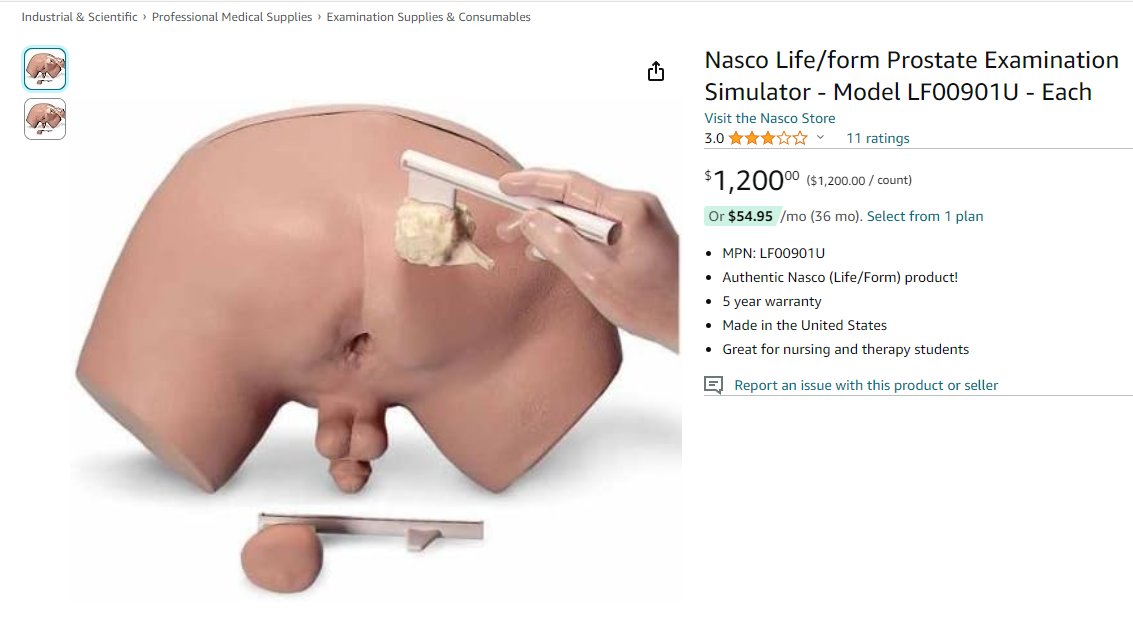 BigYeasty's tweet photo. BREAKING NEWS FOR MEN: YOU CAN NOW STUDY FOR THE PROSTATE EXAM https://t.co/x16TFgnQVt