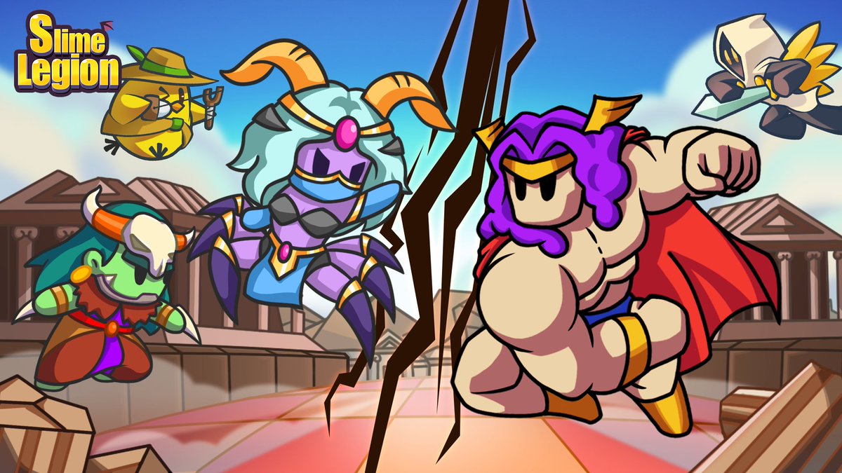 SlimeLegion_EN's tweet photo. ⚔️ No Heroes Allowed Season 5 ⚔️
The heroes are back for more! Beat waves of Bosses and earn the SR monster, Selena!

🗓️ Event period: 1/3, 0:00 UTC - 1/9, 23:59 UTC

🎮 PLAY NOW: https://t.co/98pQTqKJJE

#SlimeLegion #Gaming #MobileGaming #Roguelike #MergeGame https://t.co/ga0zaIj030