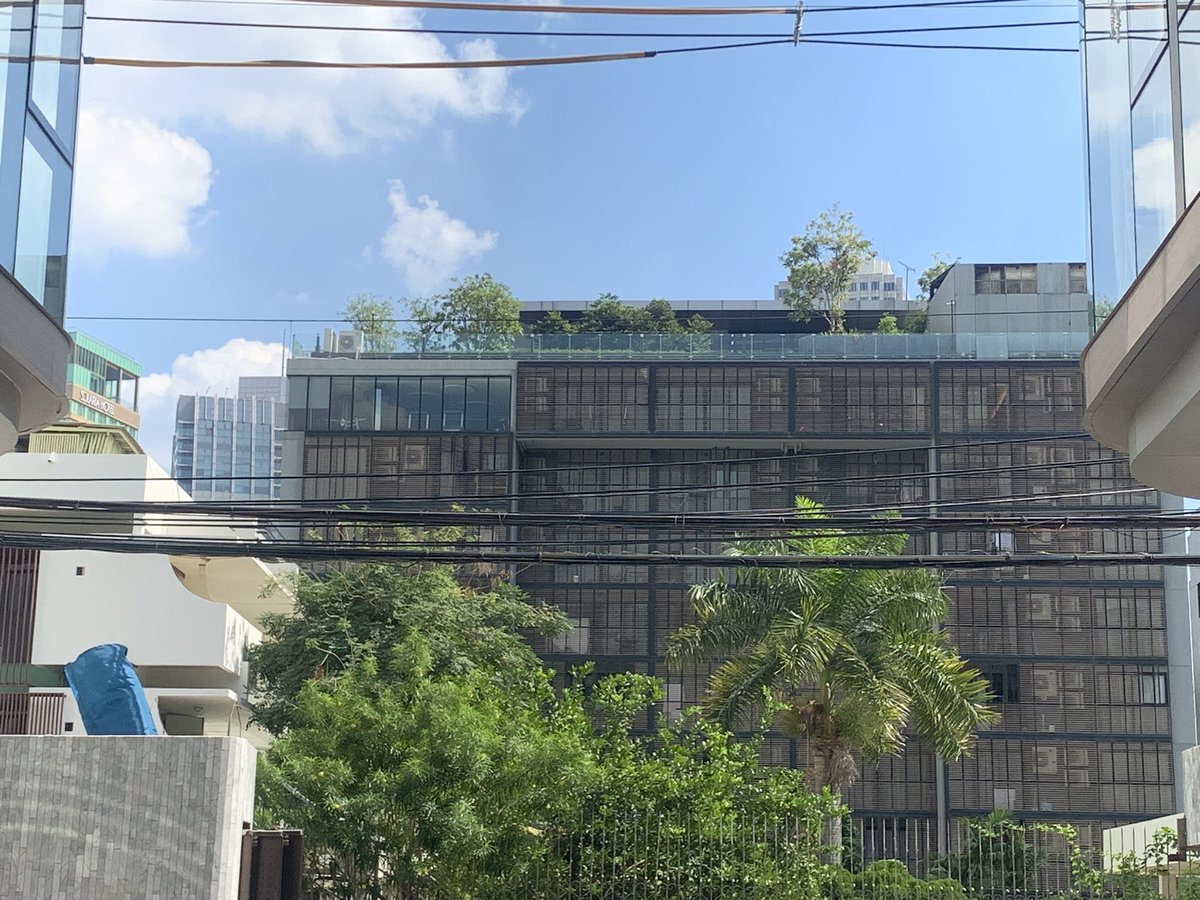 Green roofs are common in Bangkok! Check out our blog at bousselottravels.wordpress.com