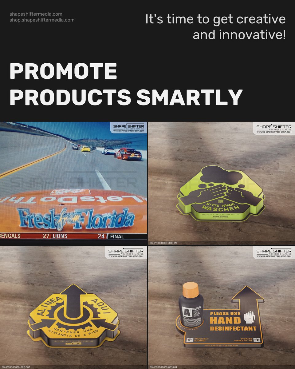 shapeshiftergfx's tweet image. ssm.li Want to capture your customers' attention? Use 3D floorgraphics to create a unique and unforgettable experience. #physicalretail #seasonalsale #markdowns #storefront #floordecals #floorart #retailinnovation #floordecalprinting #floorinstallation #eventflo