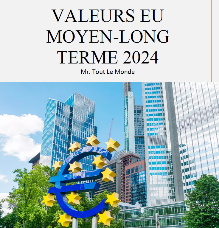 Pour fêter cette nouvelle année, voici mon premier cadeau ! 🎁

Je te partage ma Liste d'Actions Européennes pour battre le marché en 2024 ! 

Pour l'obtenir :

- RT ce tweet 🔁
- Commente "2024 EU"

Uniquement aujourd'hui !

P.S : N'oublie pas que tu dois me follow