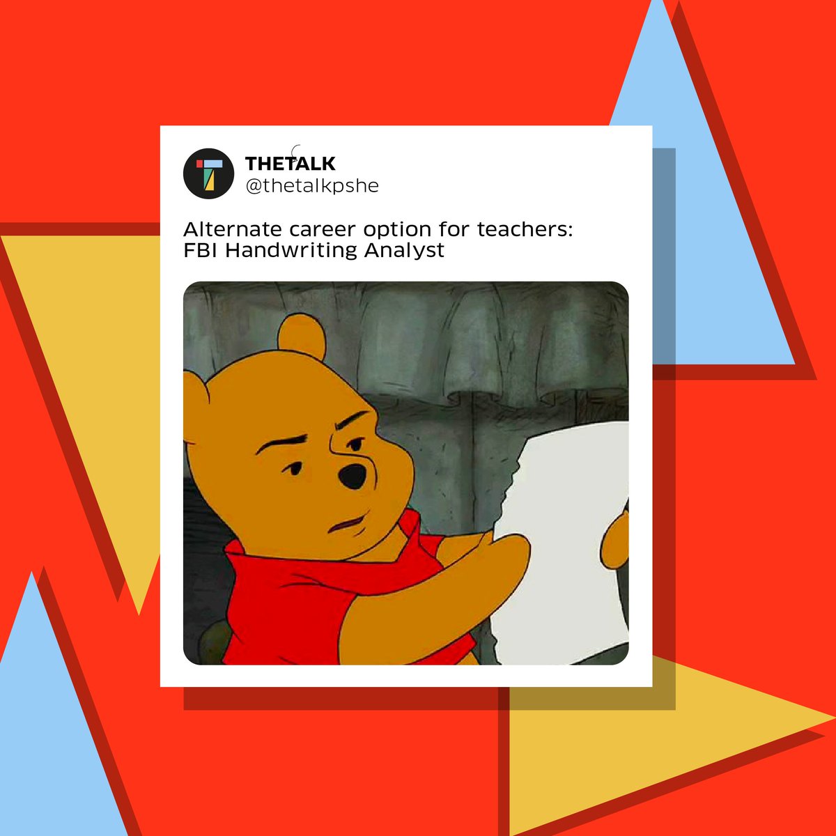 TheTalkOrg's tweet image. A skill we never thought we’d have to perfect 😂✍️