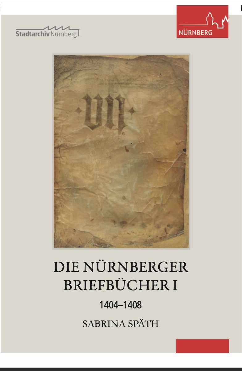 Das an der @UniFAU angesiedelte und von @dfg_public geförderte Forschungsprojekt „Kommunikation und Sprache im Reich. Die Nürnberger Briefbücher des 15. Jahrhunderts“ hat mit der Fertigstellung der ersten Editionsbände einen großen Meilenstein erreicht.