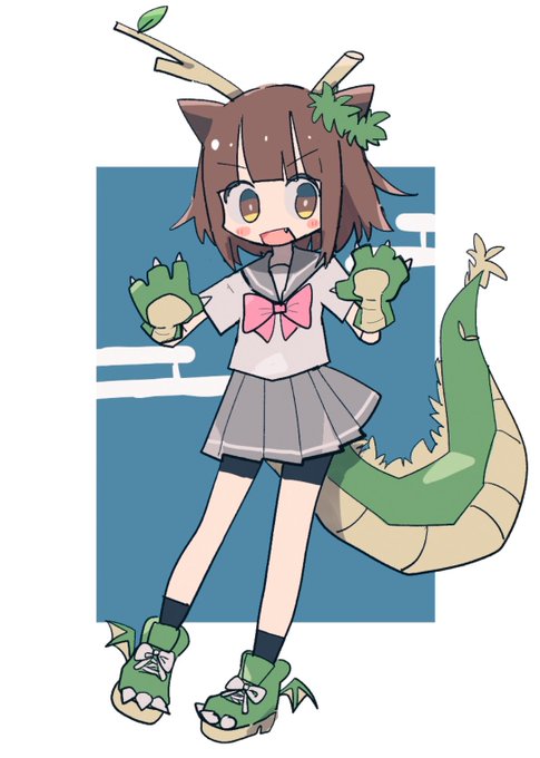 ぱっつんちゃん  #オリジナル