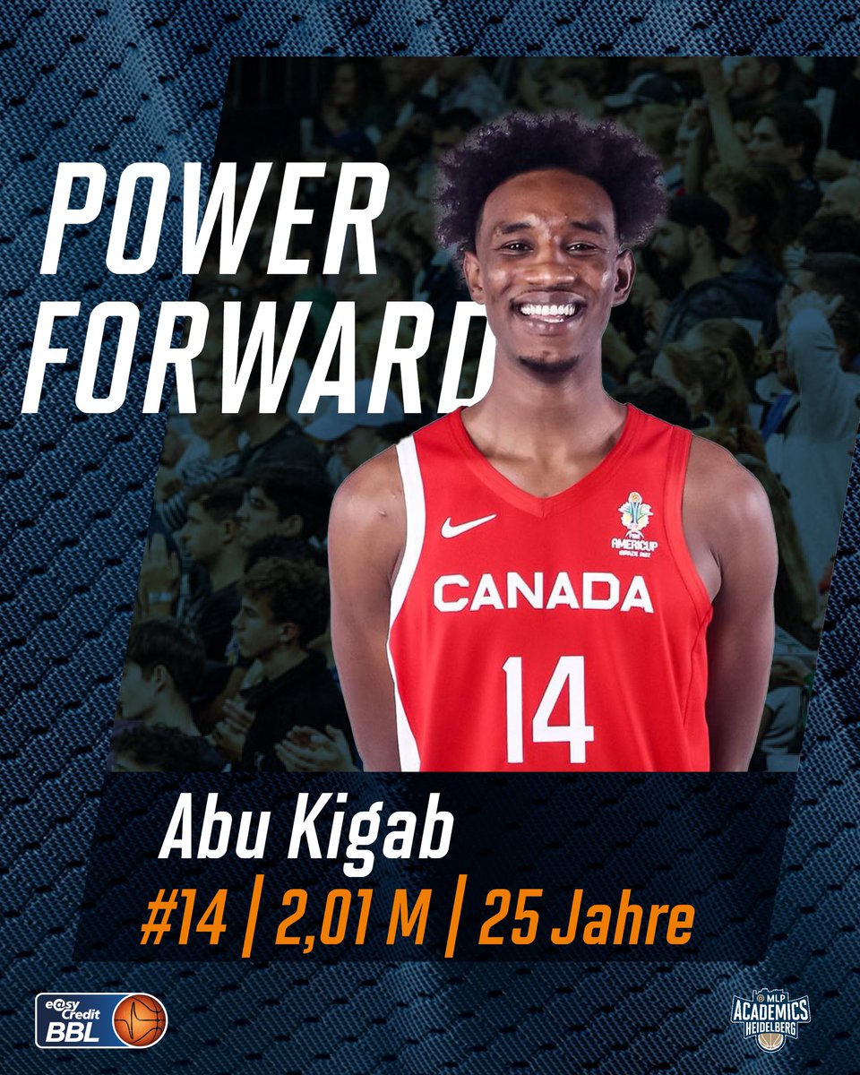 𝗪𝗲𝗹𝗰𝗼𝗺𝗲 𝘁𝗼 𝗛𝗲𝗶𝗱𝗲𝗹𝗯𝗲𝗿𝗴, 𝗔𝗯𝘂🔥💙🏀

📄Alle Infos zu unserer Neuverpflichtung findet ihr unter folgendem Link oder auf unserer Homepage

mlp-academics.de/mlp-academics-…

#mlpacademics #jungsvomneckar #news #owayo #heidelberg