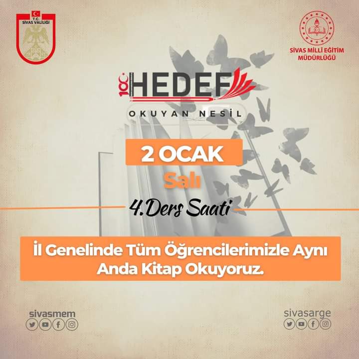 IlkokuluSeyh's tweet photo. Bugün 4. ders saatinde tüm öğrencilerimizle kitap okuma etkinliği yaptık.
#sivasvaliliği #sivasmem #sivashedefprojesi #sivashedef #sivasmirasprojesi #miras
@sivasvaliligi
@sivasmem
@valisimsek
@necatiyener_ https://t.co/DTel4ALD5a