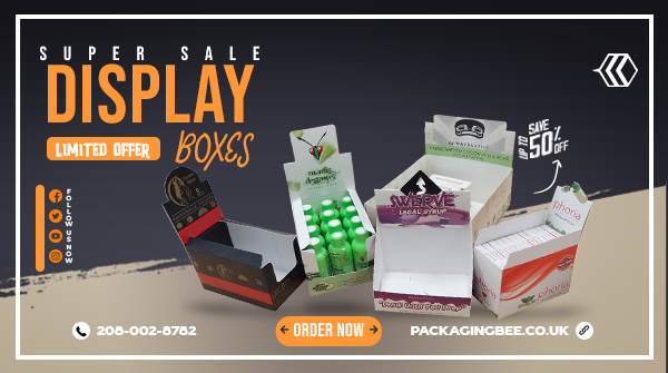 PackagingbeeUk's tweet image. Our display boxes capture the essence of your brand, transforming them into visual statements that speak volumes. Let your products shine and tell their story through these captivating containers.

Order Now: packagingbee.co.uk/counter-displa…

#packagingbee #displayboxes #BrandStorytellers