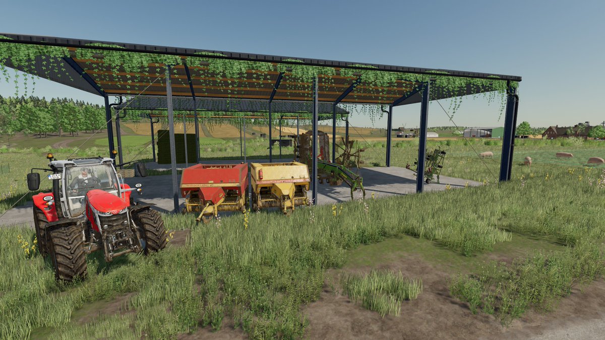 AzraelsGaming's tweet photo. GOOD MORNING everyone! 
We are back on the farm today and we have a TON to get done, from cultivating my fields, feeding the chickens and of course ALL the baling!

50% off discount for @streamloots too!

https://t.co/obnhLUgiP2 https://t.co/LeI9hZICv7