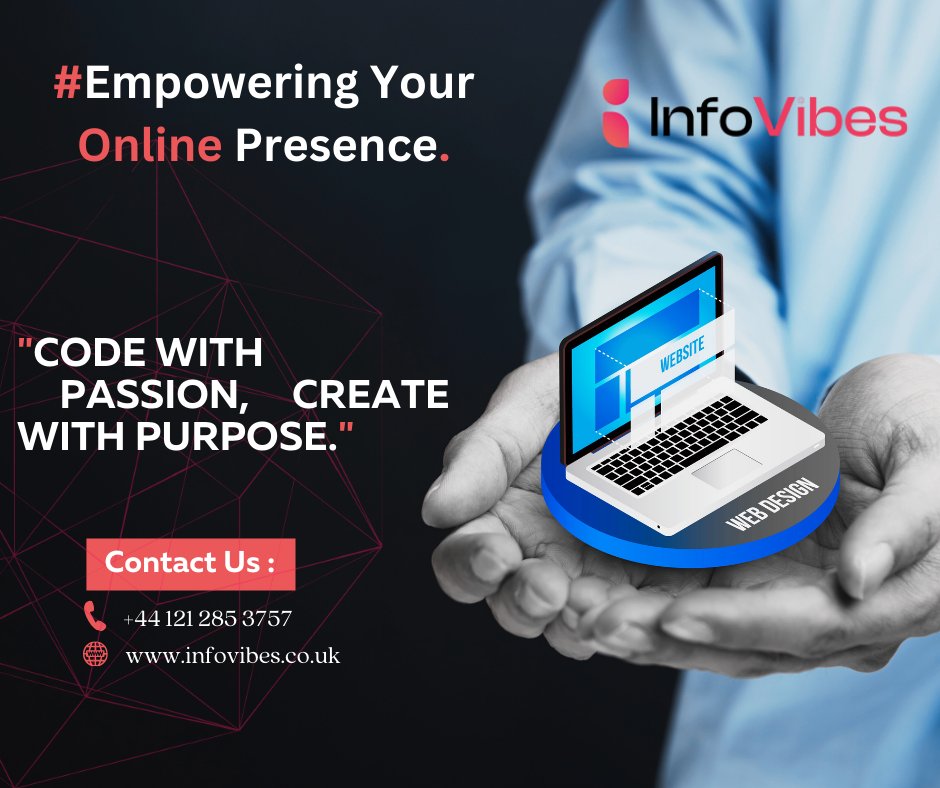 InfovibesLtd's tweet image. "🚀 Unleash the digital beast! InfoVibes, where web development meets pure awesomeness. Ready for the ride? 🌐💻 #InfoVibesAdventures #WebDevMasters #WebDev #InfoVibes #DigitalJourney #TechMagic #WebDesign #DigitalInnovation #ElevateWithInfoVibes #InfoVibesAdventures