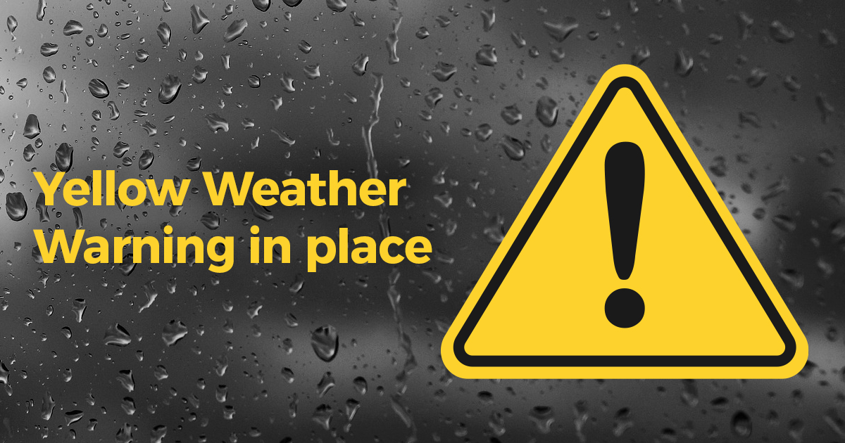 ⚠️ There is a yellow weather warning for wind and rain in the area ⚠️

Please only travel if it is absolutely necessary and take extra precautions to stay safe.

Please report obstructions on the road to Devon County Council, and always call 999 in an emergency. #StormHenk