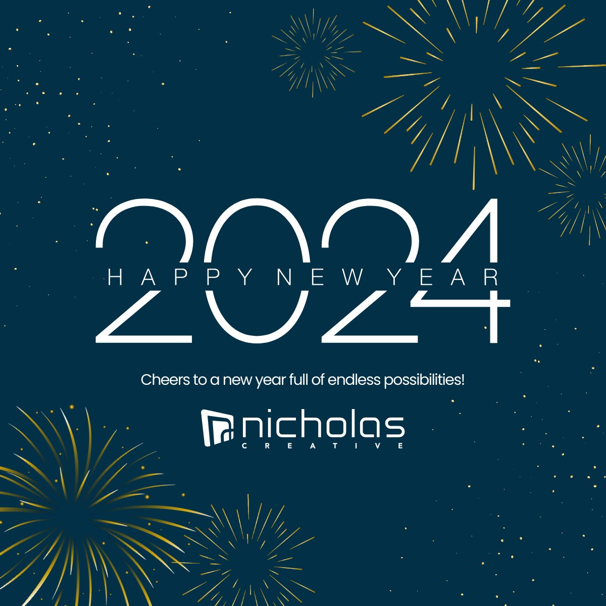 Happy New Year from the Nicholas Creative team! We've got new, exciting things in store for this year that we can't wait to share.