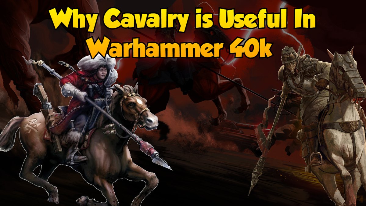 ItsKiv's tweet photo. I have returned and oh boy its classic Imperial Guard time! Today i wanted to go through why The Imperium uses Cavalry in Warhammer 40k! https://t.co/d0MdvaD5IG https://t.co/n43frnw3n8