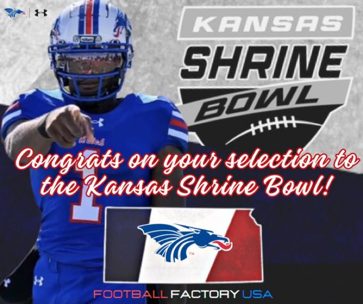 ictnation08's tweet photo. 🔥🐉Thanks for the congratulations 🐉🔥@CoachDrewDallas @BlueDragonsFB @CoachCross1 @coach_salgado @coachroberson42 @KSShrineBowl #HutchFactory https://t.co/BVDhOG2igf