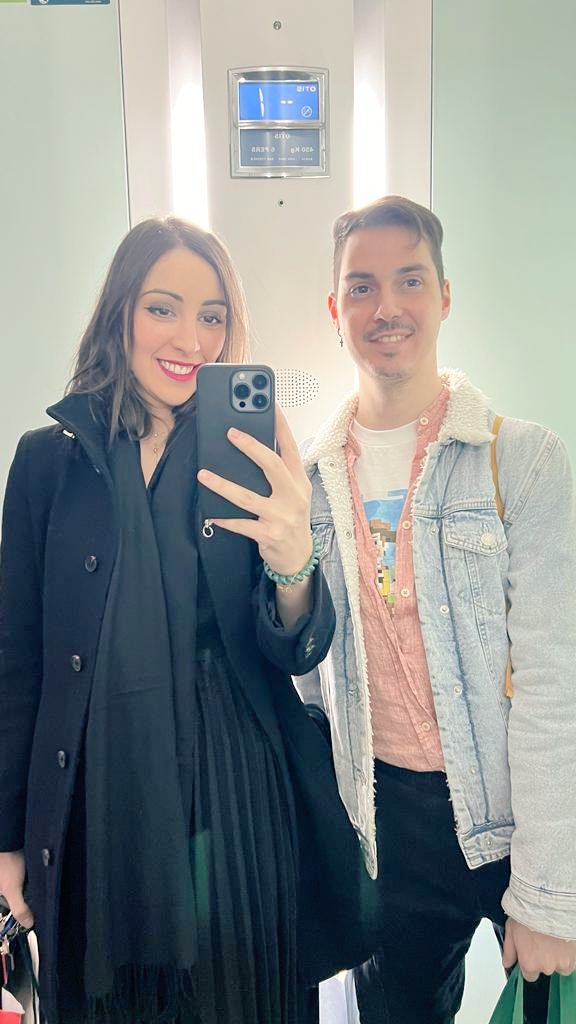 Ready to party with my pal 🎉 

19 years of friendship! 🎀 

We look good, gurl! 💅🏻👗

How is 2024 going so far?

#party #NewYear #newyearphotoshoot #lift #liftphoto #elevator #elevatorphoto #gay #queer #lgbtq #lgbtqia #lookinggood #2024NewYear #friendship #friends