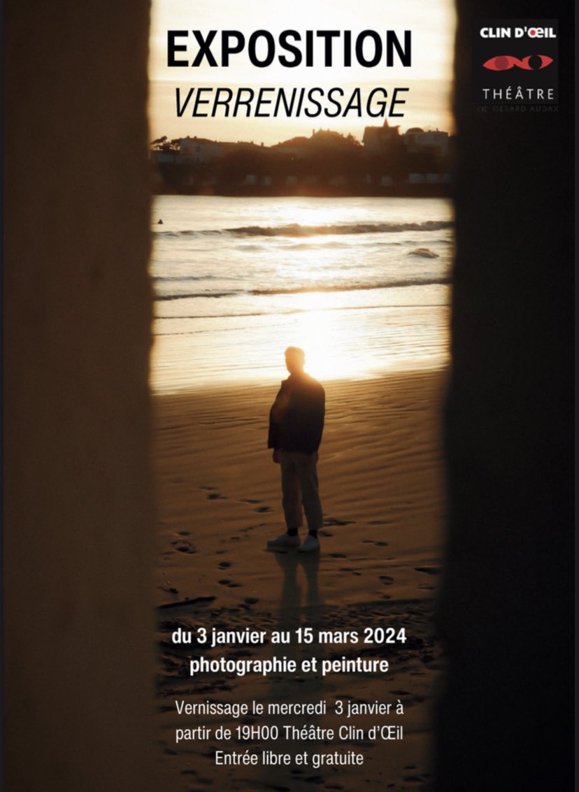Verrenissage's tweet photo. J’expose une partie de mon travail du 2 Janvier au 15 Mars au Théâtre Clin d’Œil à Saint Jean de Braye (45), je serai présent lors du vernissage le 1er jour.
N’hésitez pas à venir faire un tour 🫶🏻 https://t.co/mrq0tOpotA