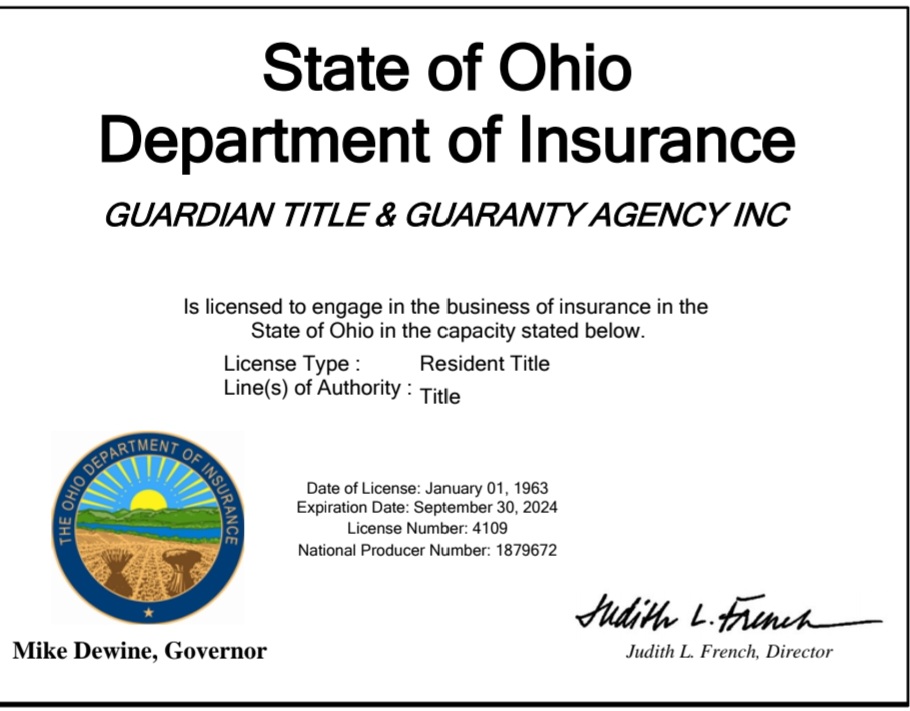 GuardianTitle's tweet photo. Happy Anniversary to us! Guardian Title was officially licensed as an Ohio agency in January of 1963! #workanniversary #titleandescrow #titleagency #titlelife #hello2024 https://t.co/Ne82ZIuBKy