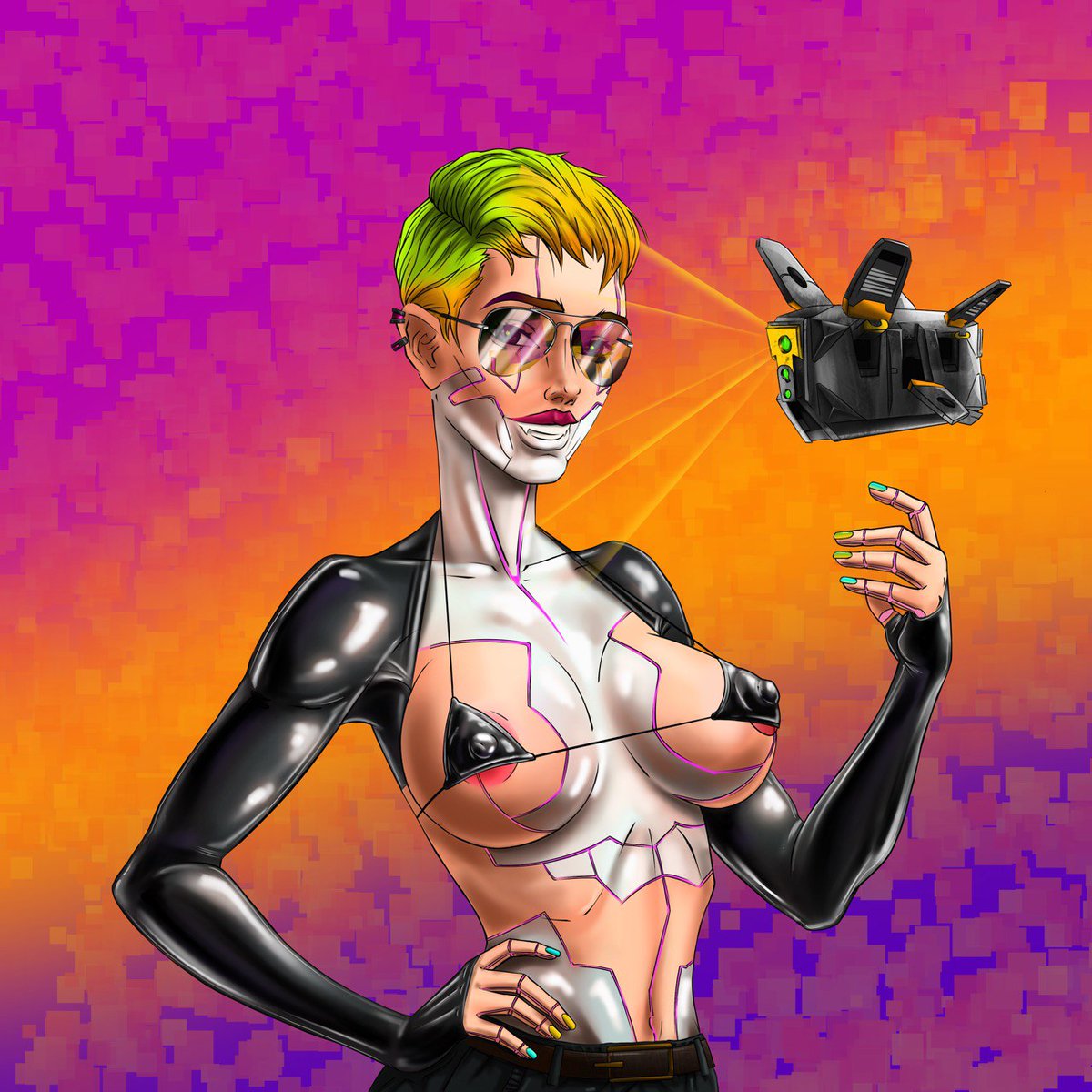 ConstantlnTech's tweet photo. TechSorceresses 4 - Fotoforge 📷, she is a passionate amateur photographer, skilled at capturing herself and others on film🌟🌈
   Rarible NFT (0.1) https://t.co/DX8T6q3GRV

#nftart #rarible #constantlnTech #tech #techsorceresses #TSS https://t.co/26ogGiIOl4