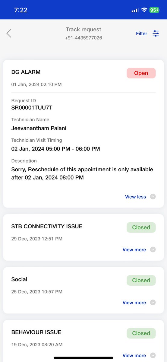 ADITYA08822136's tweet photo. @JioCare No one came @reliancejio @JioCare https://t.co/kERDHwkIaX