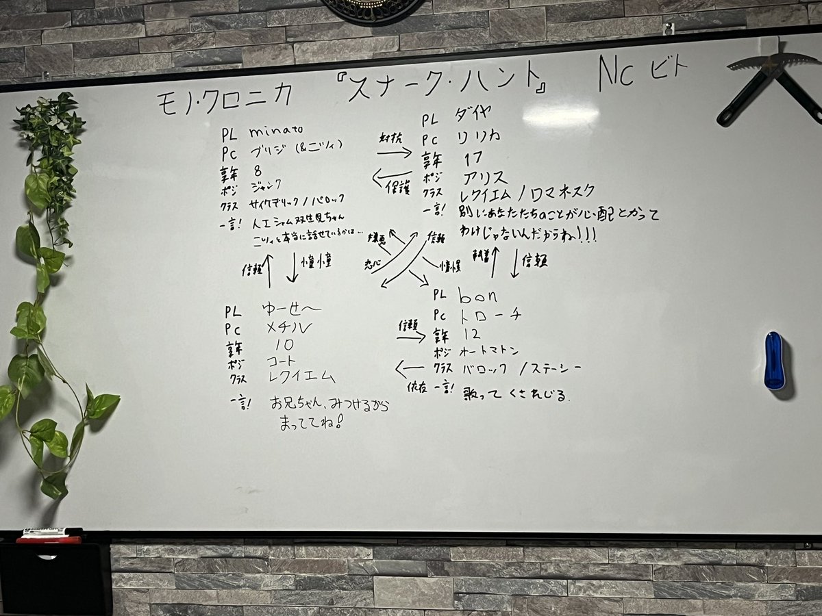bn_kstr's tweet photo. 本日はモノドラコさんでイベント"モノ・クロニカ"、NCビトさんのネクロニカ「スナーク・ハント」に参加してきました〜

姉妹たちとは仲良く楽しく冒険していましたが、敵と対話していたはずが不運なすれ違いで…
最後は無事平和なエンディングになりました！
同卓頂いた皆様ありがとうございました！！ https://t.co/30nDy6fw2z