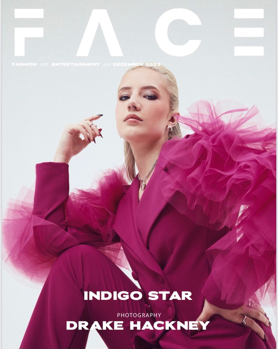 IndiStar_'s tweet photo. Excited to be the cover for Face Magazine Dec 2023 issue! 📸
Magazine @face__mag 
Photographer @drakehackney
MU @makeupbyellenrollins
Hair @joannalopez.mua
Wardrobe @orlandostyleme &amp; @karolina_budu
Videographer @leorambelli
#FashionIndustry #FashionMagazine #OnTheCover #IndiStar https://t.co/lmoUZb8Ame