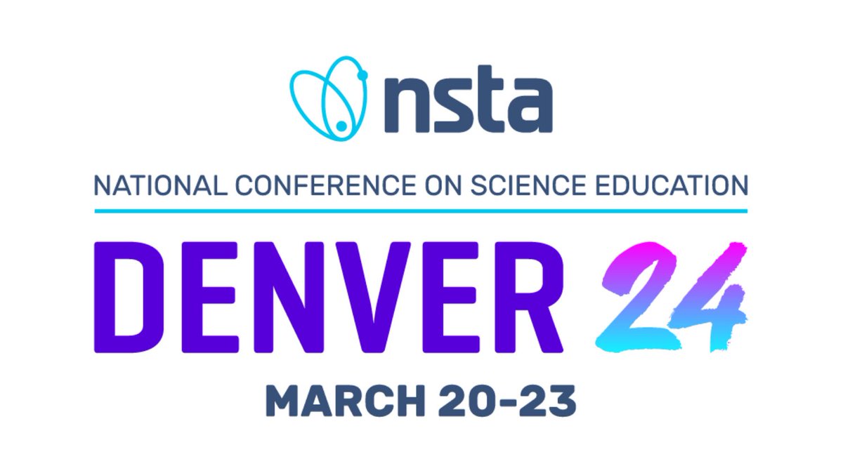 New year, new conferences! We can't wait to see everyone at this year's #NSTA24 in Denver! Stay tuned to see what presentations and workshops we have lined up for you in March. #NSTA #Conference #SciEd #NGSS #NGSSchat