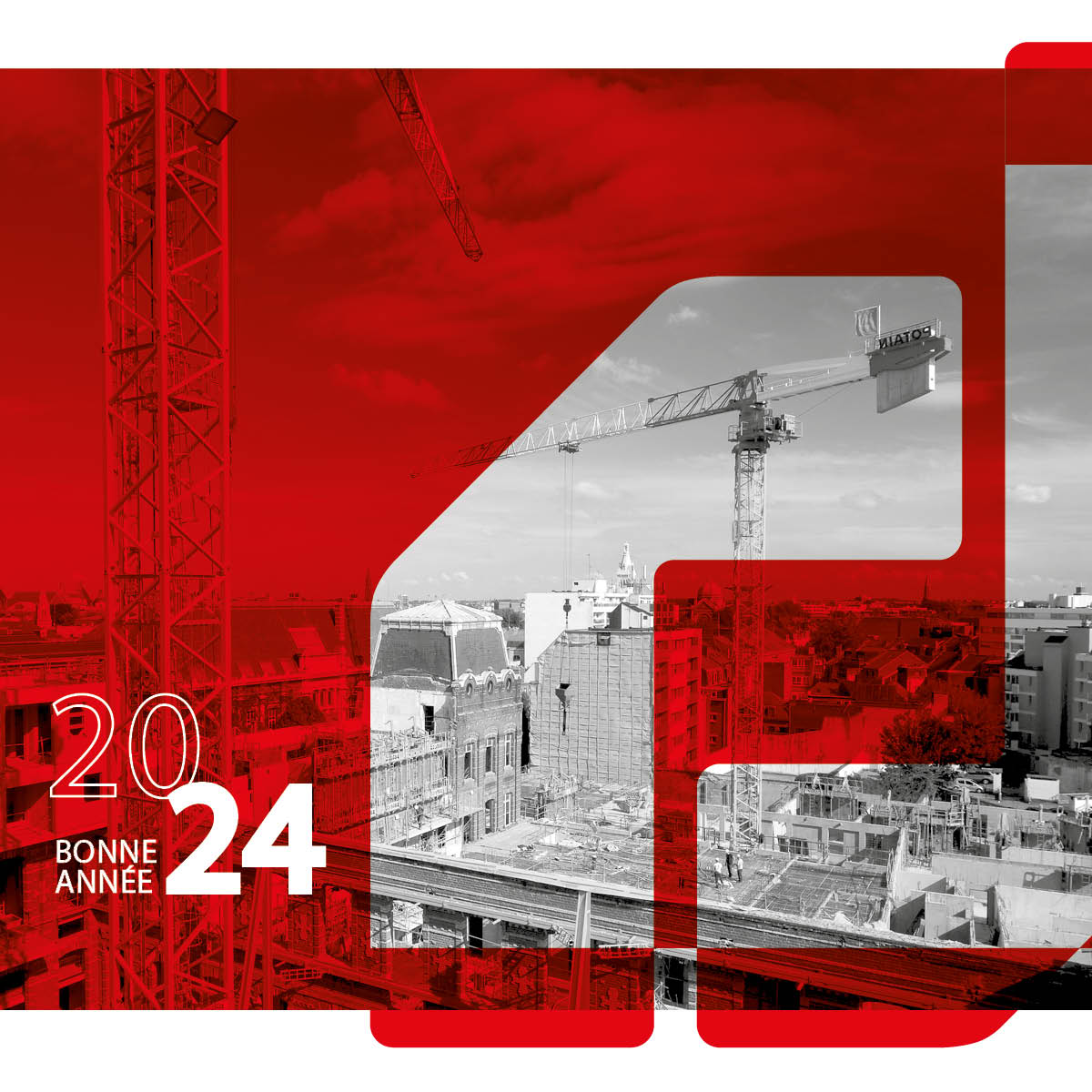 Bonne année ! 🎉
 
Toutes nos équipes <a href="/RDConstruction_/">Rabot Dutilleul Construction</a>  iDéel, Louis De Waele &amp; Gérim vous présentent leurs meilleurs vœux pour 2024 !

Ensemble, construisons un avenir durable ! 🍃🌎