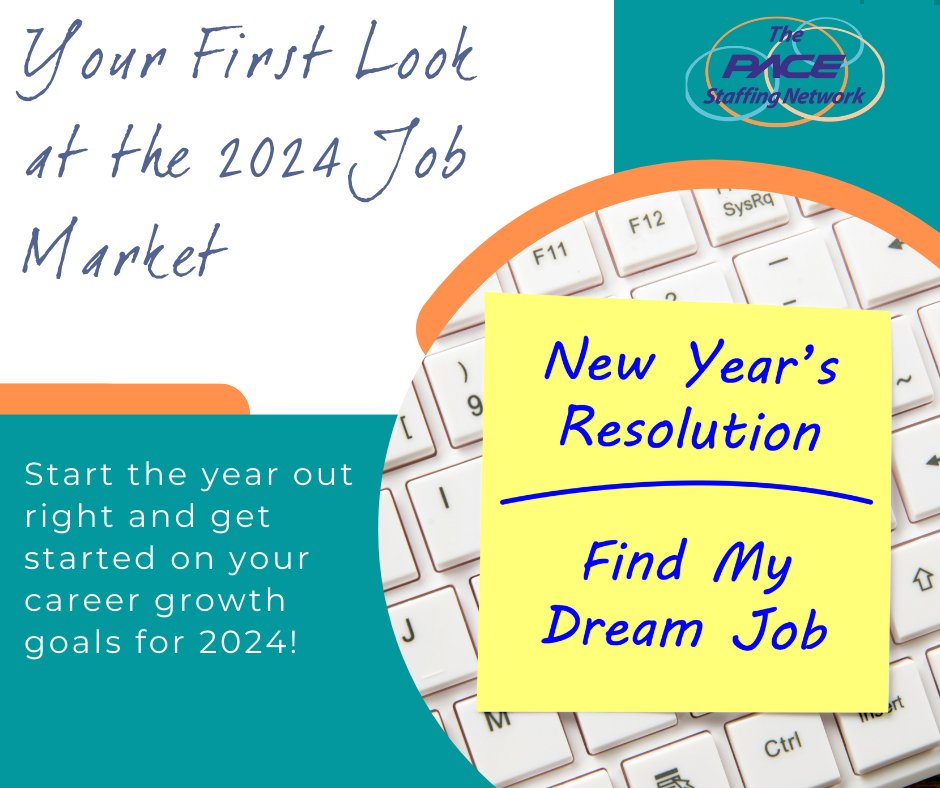 Take a look at the PACE job board and submit your application to get started: jobs.pacestaffing.com

#HappyNewYear #JobMarket2024 #NewYearNewJob #JobSearch #NorthwestJobs #CareerOpportunities