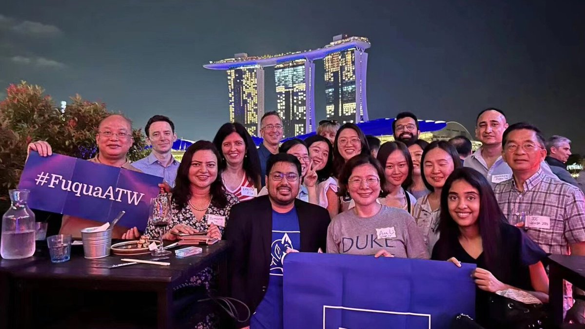 #FuquaATW will occur on Wednesday, March 20, 2024, which will be here before we know it! Check out the locations with several new additions. Don't see your city? Then volunteer to host in your area before January 11! ow.ly/LBvq50QmnIW

📸: Singapore #FuquaATW 2023