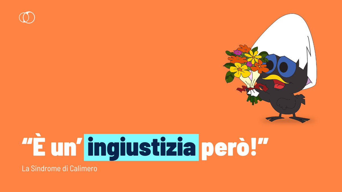 stateofmindwj's tweet photo. La Sindrome di Calimero sarebbe caratterizzata da sentimenti di autosvalutazione, pessimismo e vittimismo. La risposta comportamentale che ne deriva è una lamentazione continua 

https://t.co/N1kKp9giim 
#SindromeDiCalimero #Vittimismo #Lamentele #Calimero #Psicologia #PopScience https://t.co/DEuk80UXL1